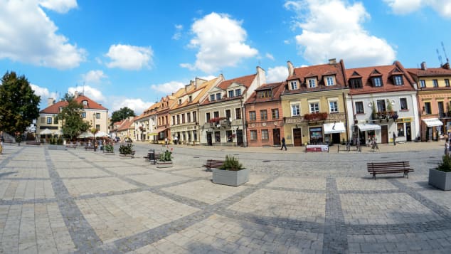 Sandomierz, Poloni