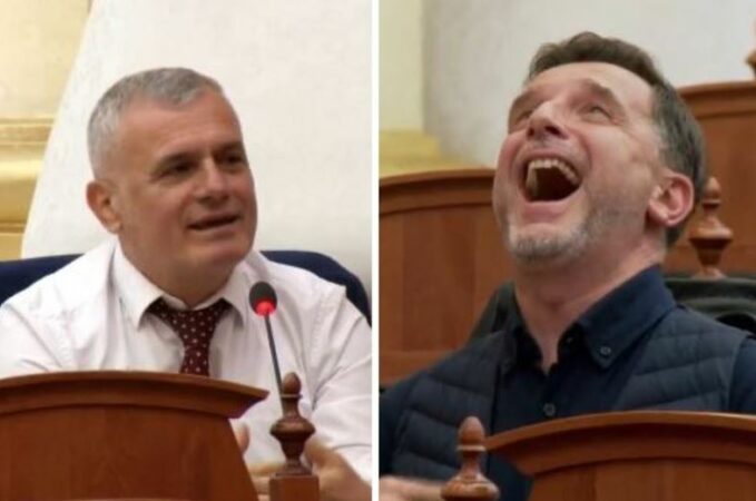 Deputeti i PS shpërthen në të qeshura/ Ironia e Bujar Leskajt: Erion Braçe ministri më i ndershëm i të gjitha kohërave!